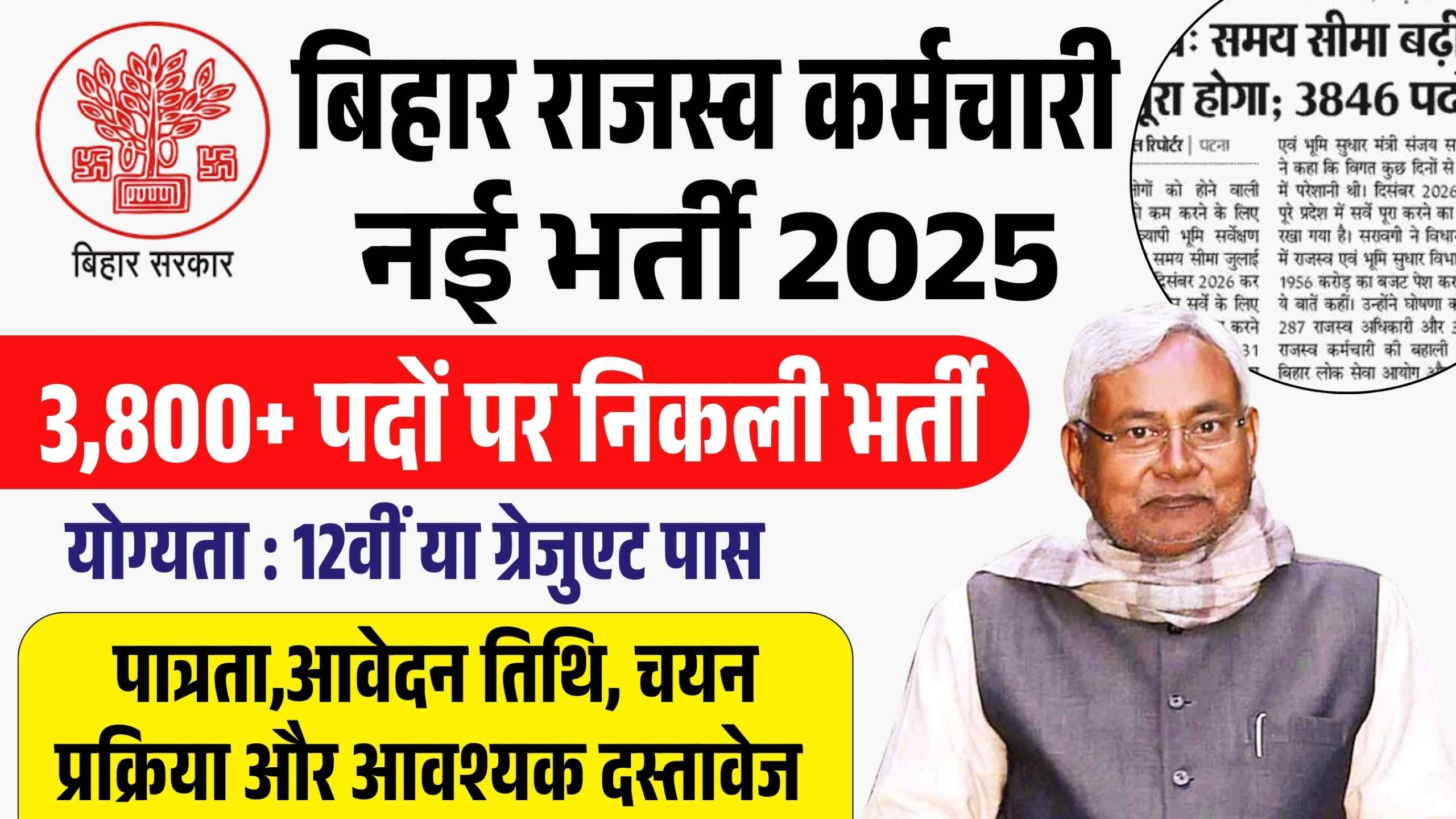 Bihar Revenue Karamchari Vacancy