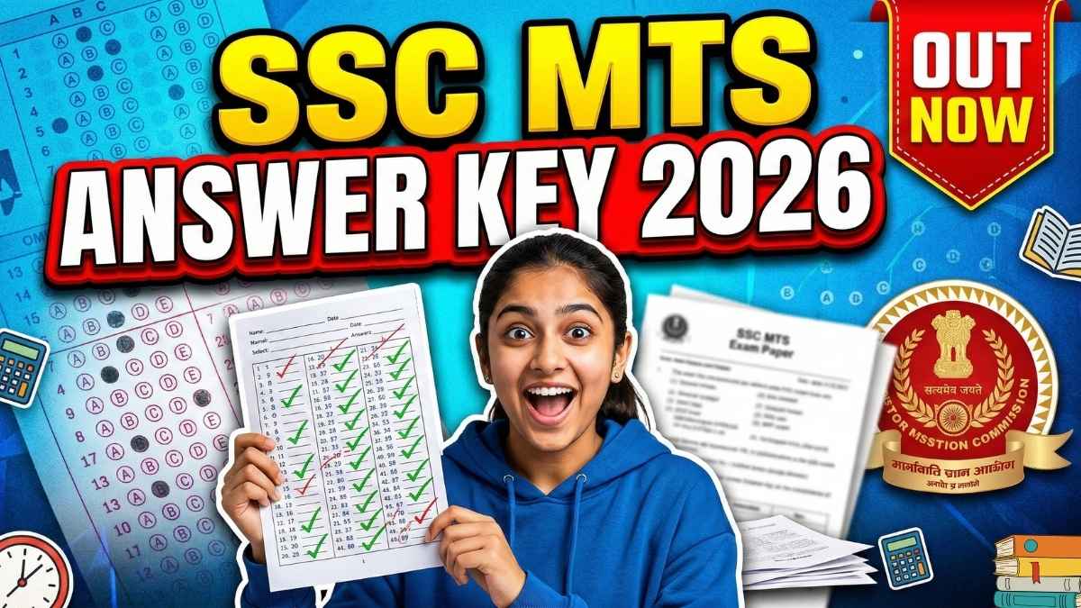 SSC MTS Exam Answer Key 2026